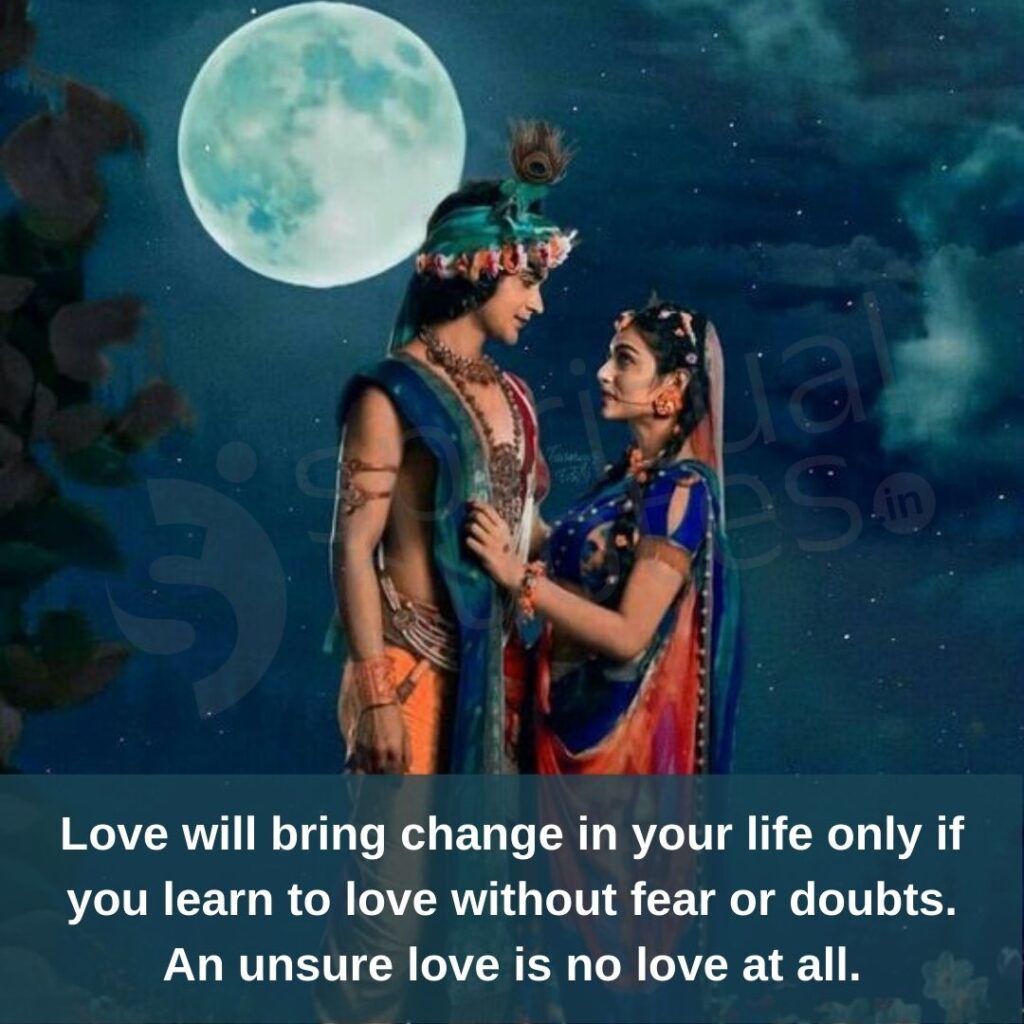 Krishna Radhe quotes on love