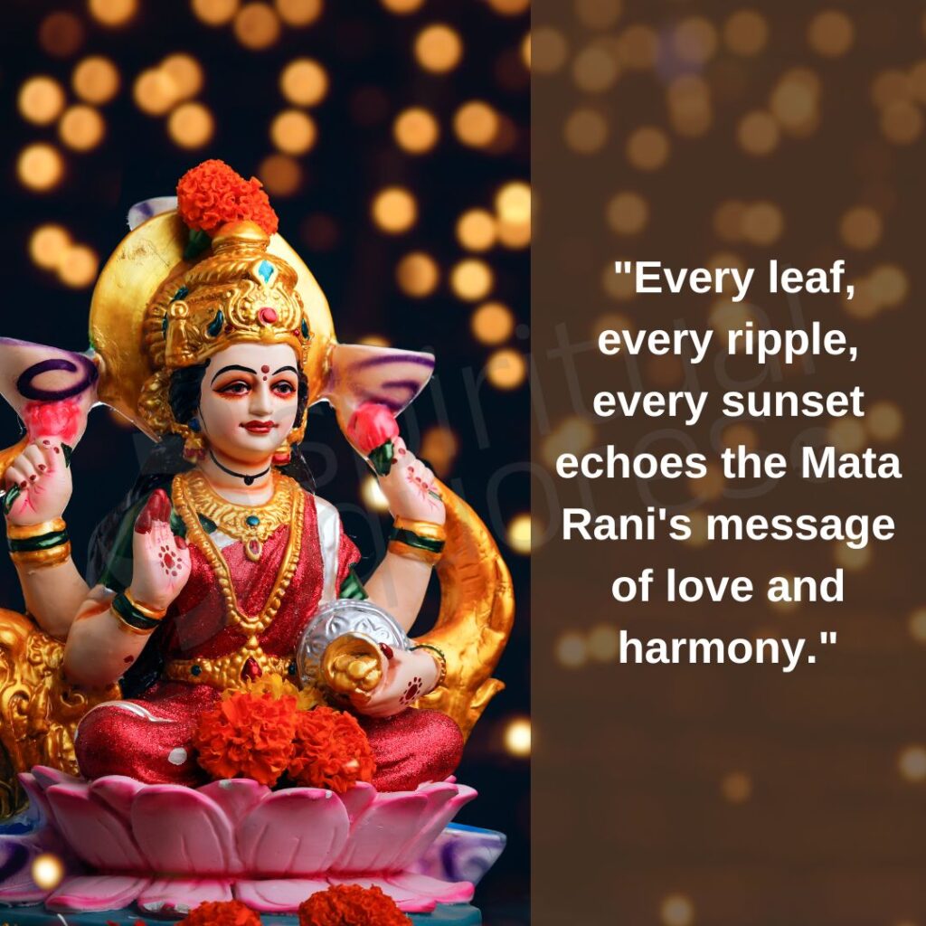 Quotes by Mata Rani on harmony
