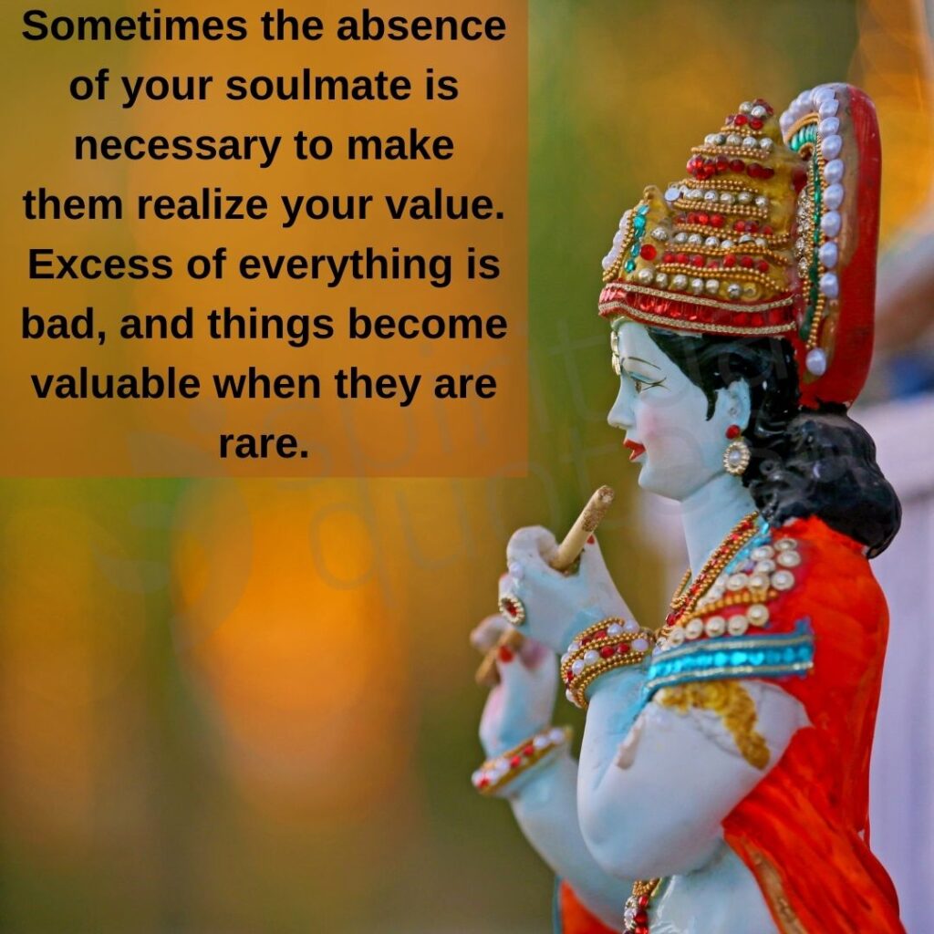Krishna Radhe quotes on soulmate
