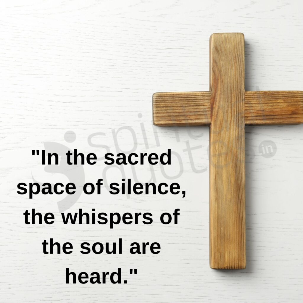 quotes by Jesus on silence