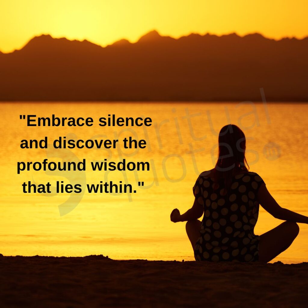 quotes by Mata Amritanandamayi on silence