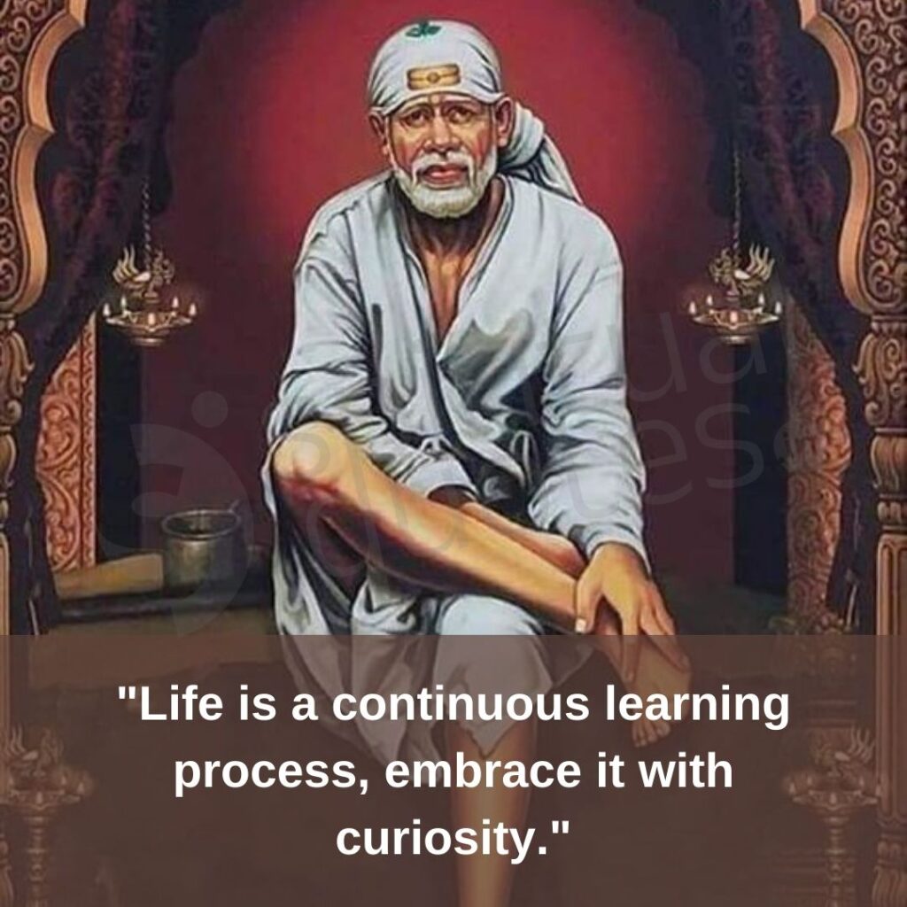 sai baba quotes on learning