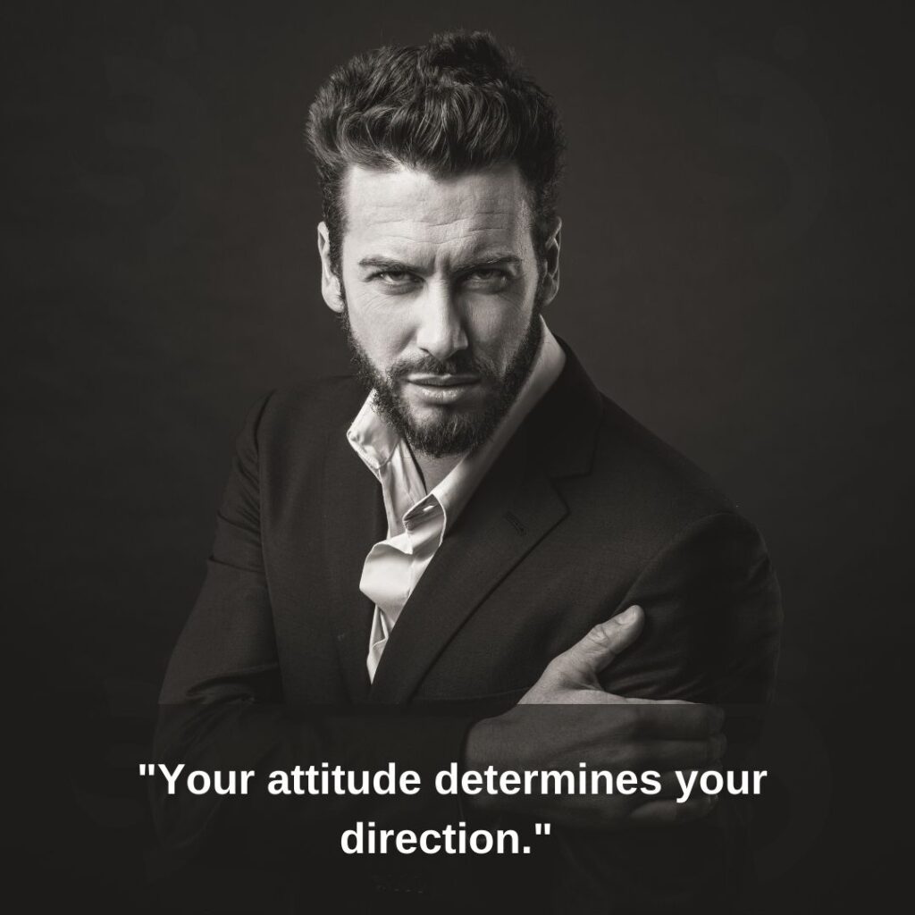 quote on attitude