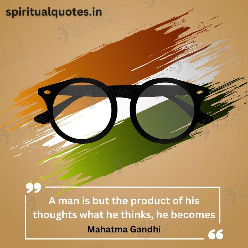 mahatma gandhi quotes on thoughts