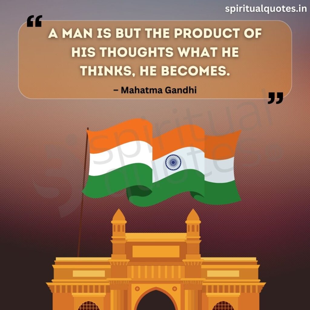 quotes by mahatma gandhi on