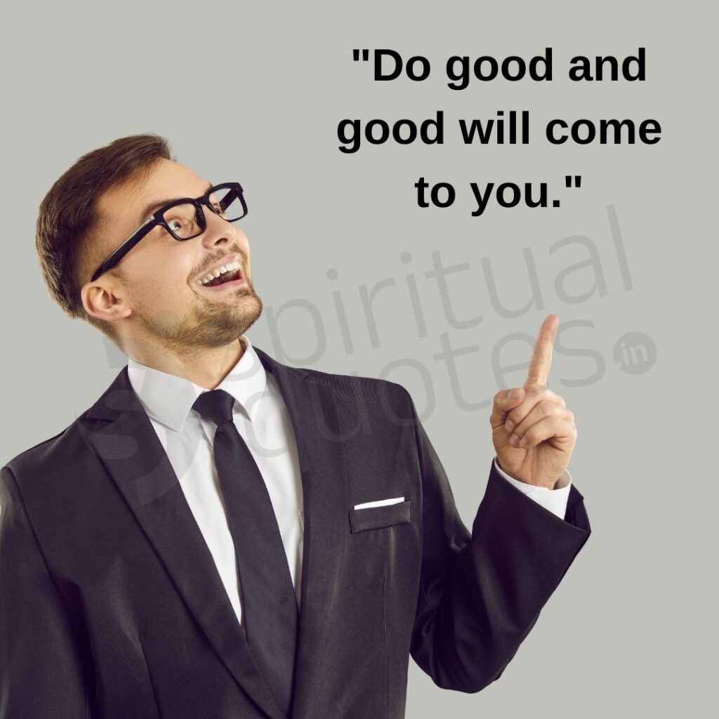 quote on good deeds