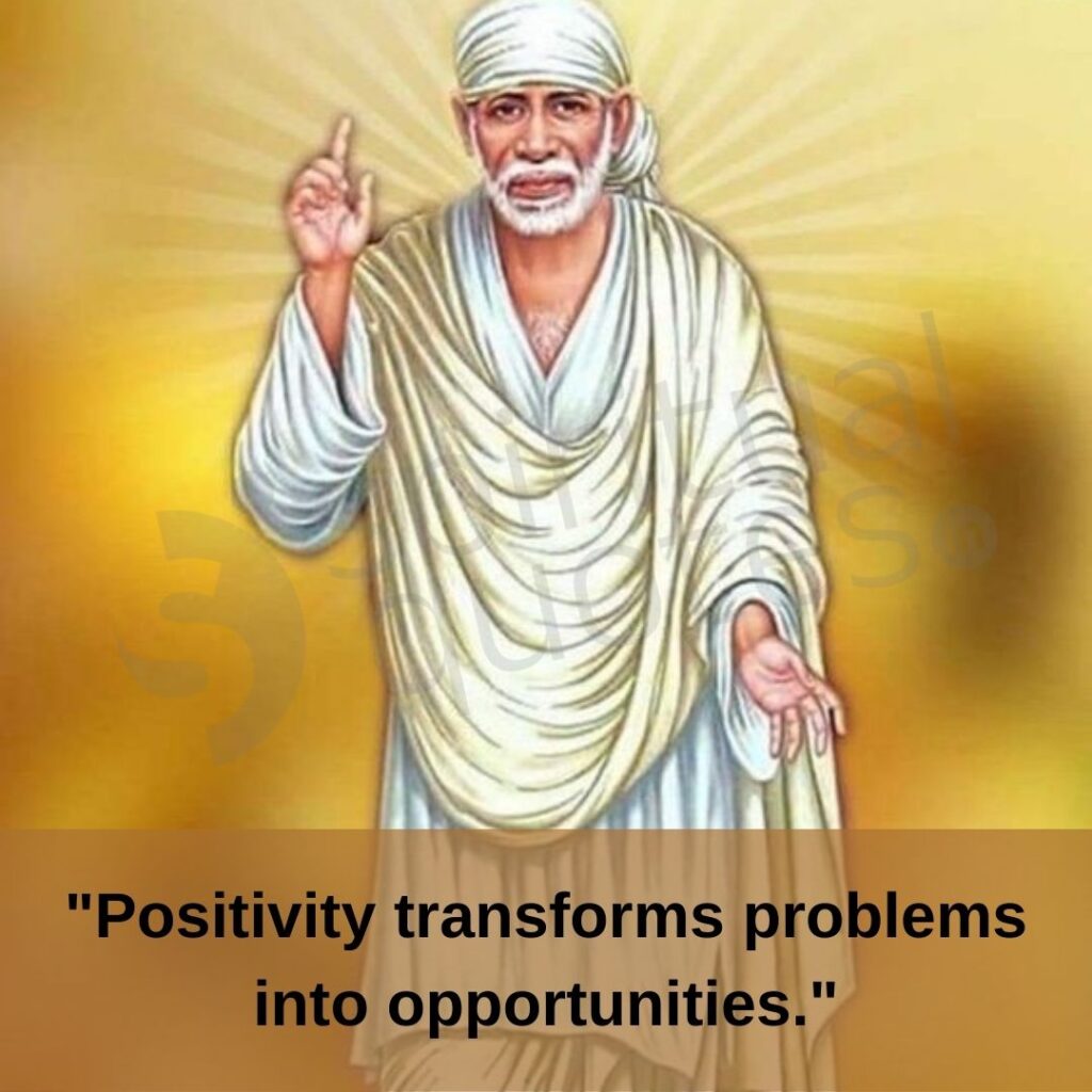 Quotes by sai baba on opportunities