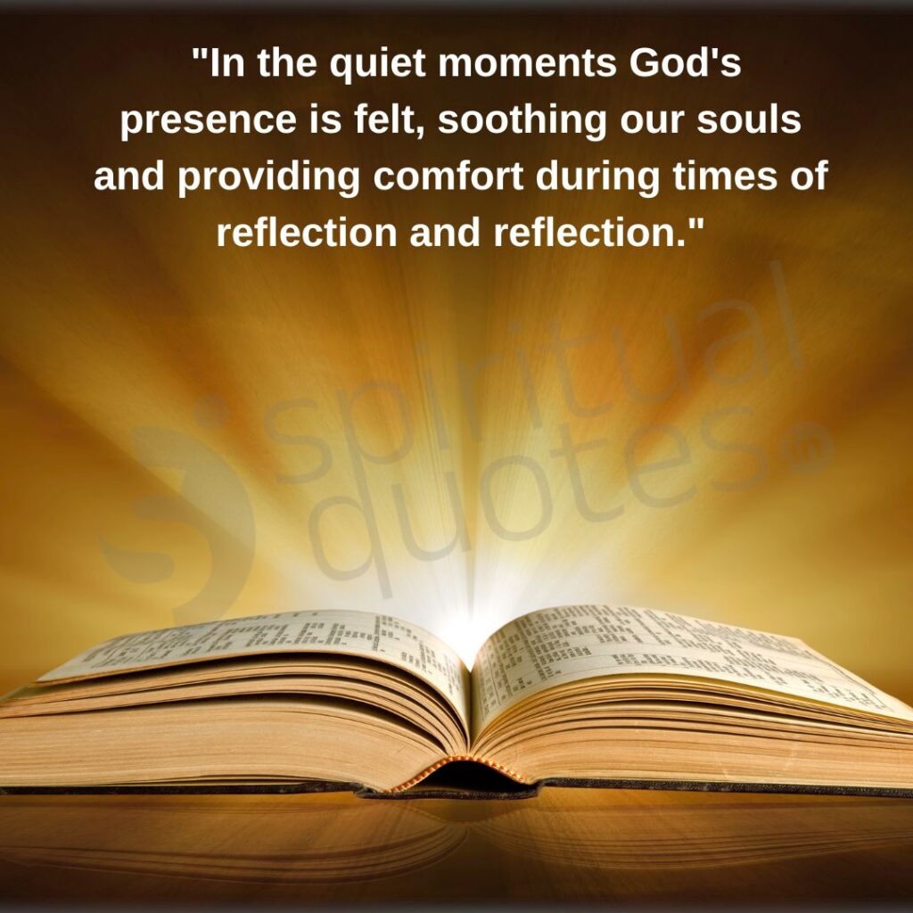 god quote on moments