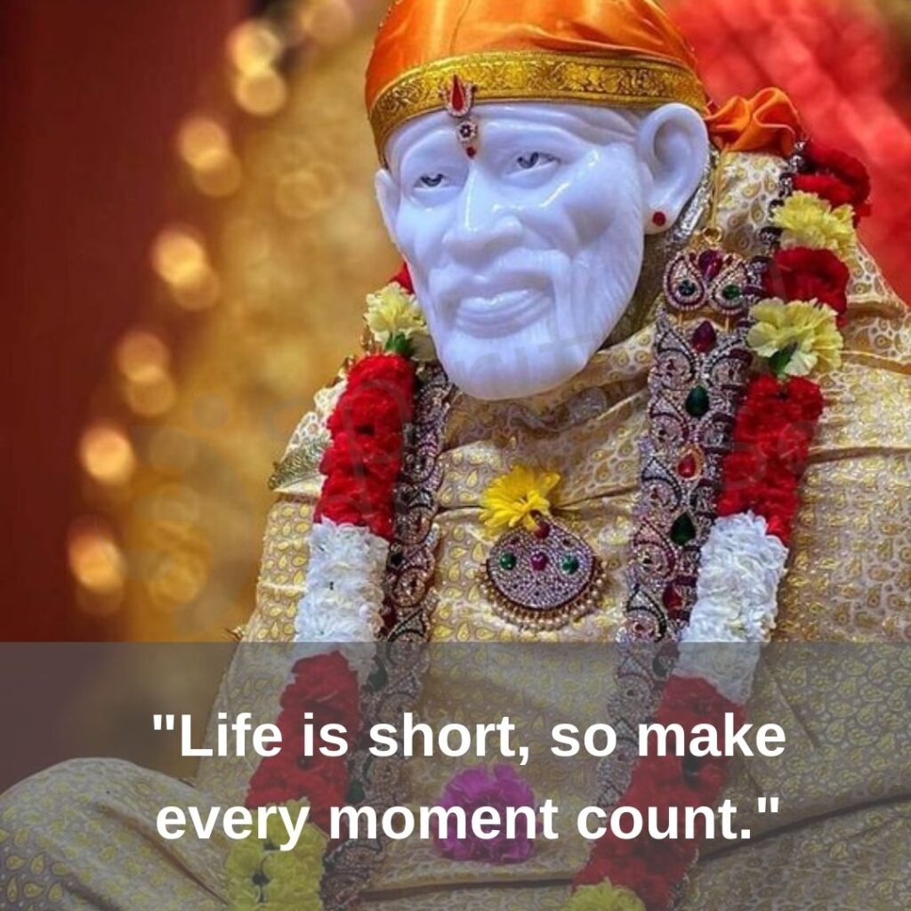 sai baba quotes on moments