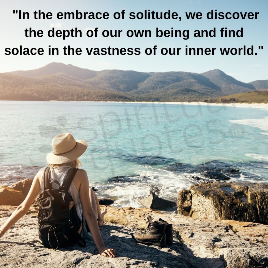 quotes by Amritanandamayi mata on solitude