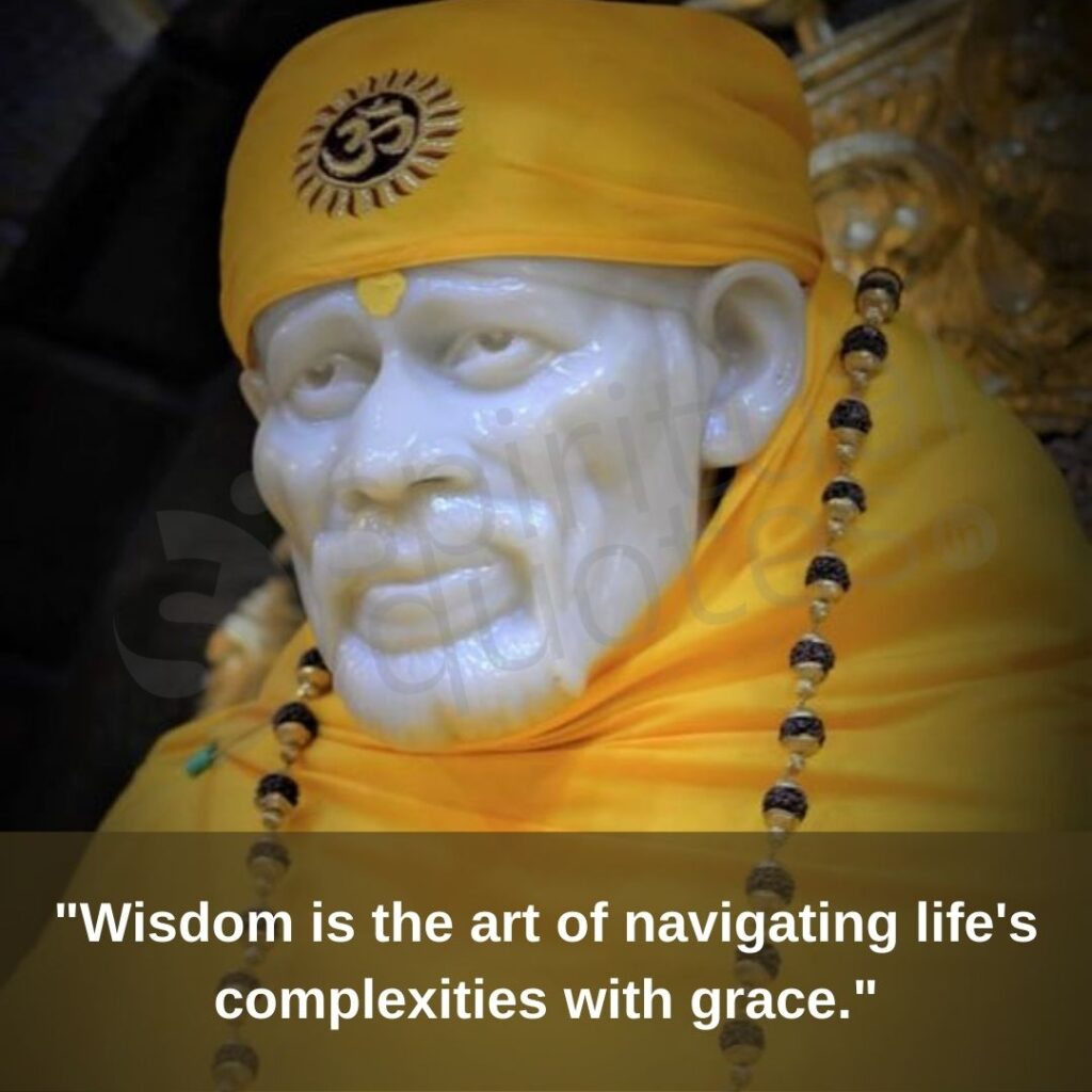 Quotes by sai baba on grace