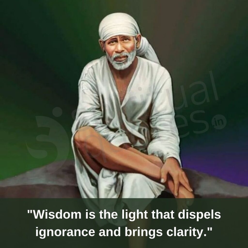 Quotes by sai baba on clarity