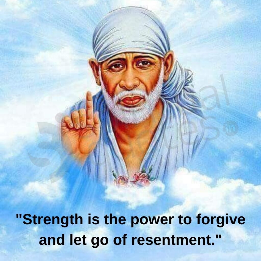 Quotes by sai baba on forgiveness