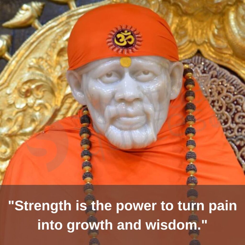 Quotes by sai baba on growth
