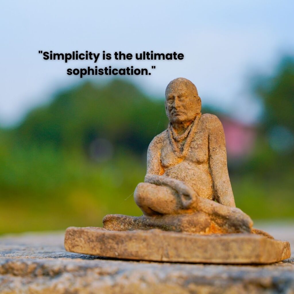 Swami Gyanvatsal quote on simplicity