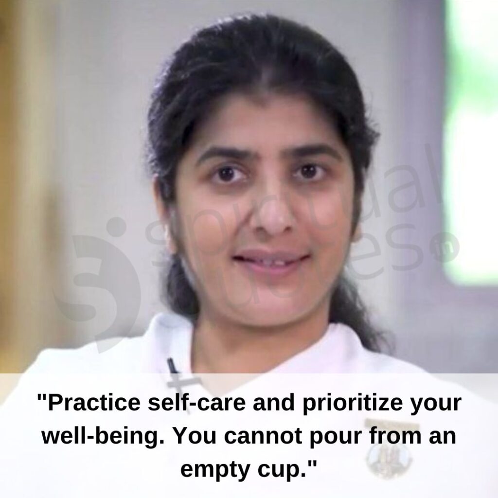 bk shivani quotes on self care