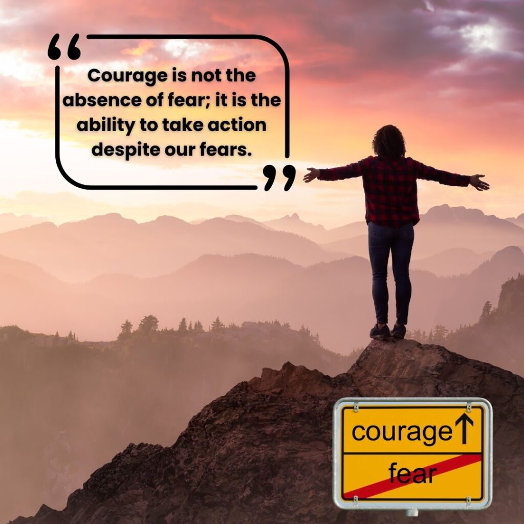 Swami Gyanvatsal quote on courage