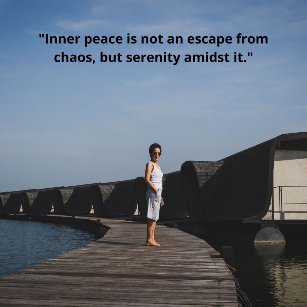 Pranab Pandya words on inner peace as chaos