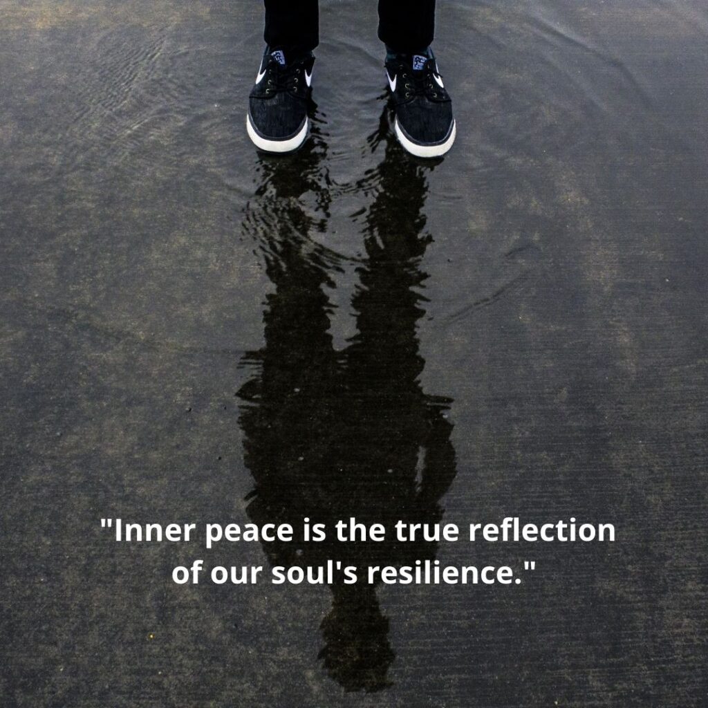 Pranab Pandya quotes on inner peace as reflection 