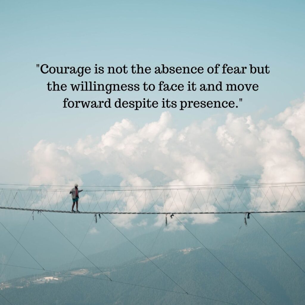 Quotes by Swami Avdheshanand Giri on courage