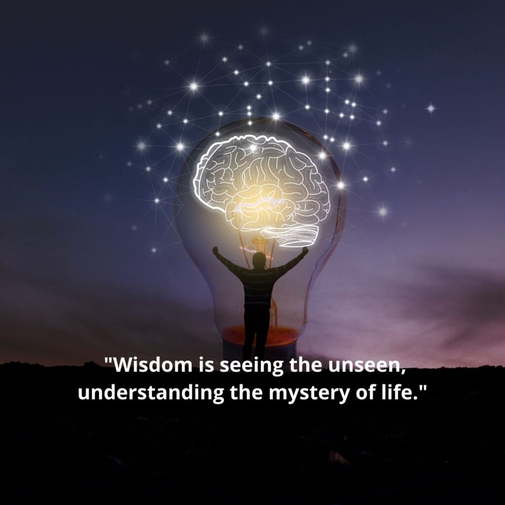 Pranab Pandya words on wisdom as life
