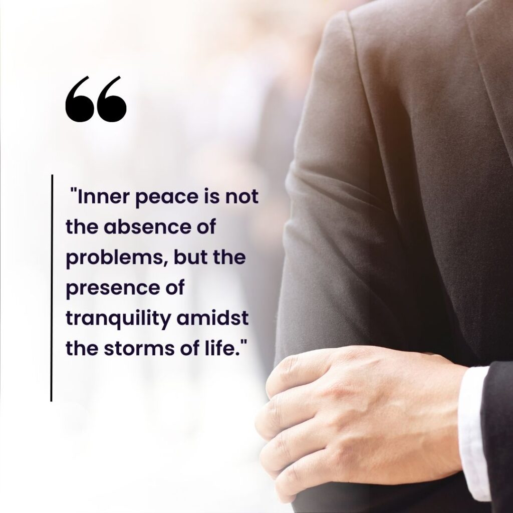 Swami Gyanvatsal quote on inner peace
