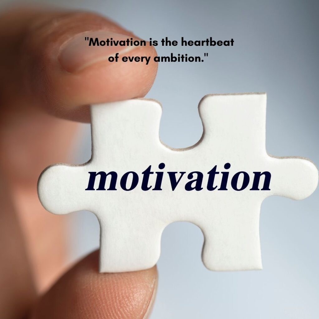 quotes on motivation as ambition