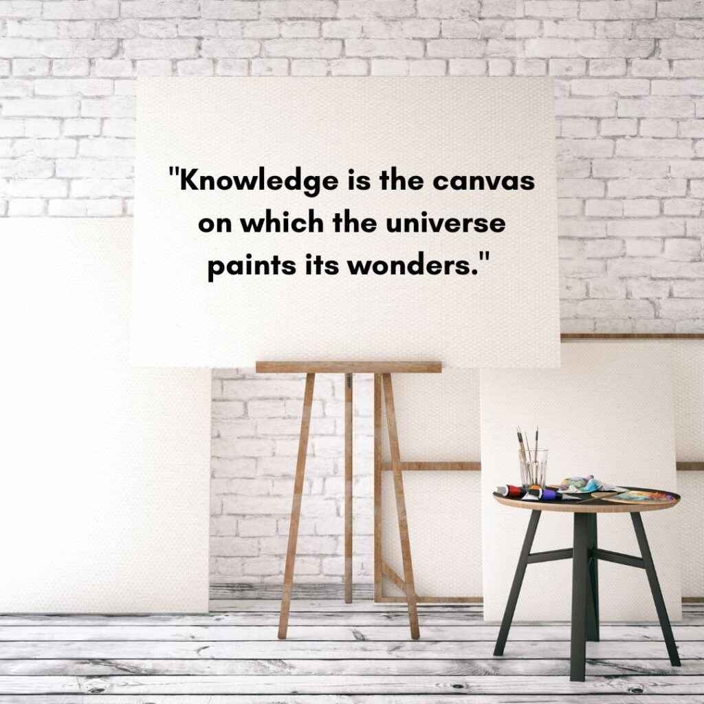 quotes by Mahesh Yogi on knowledge as universe