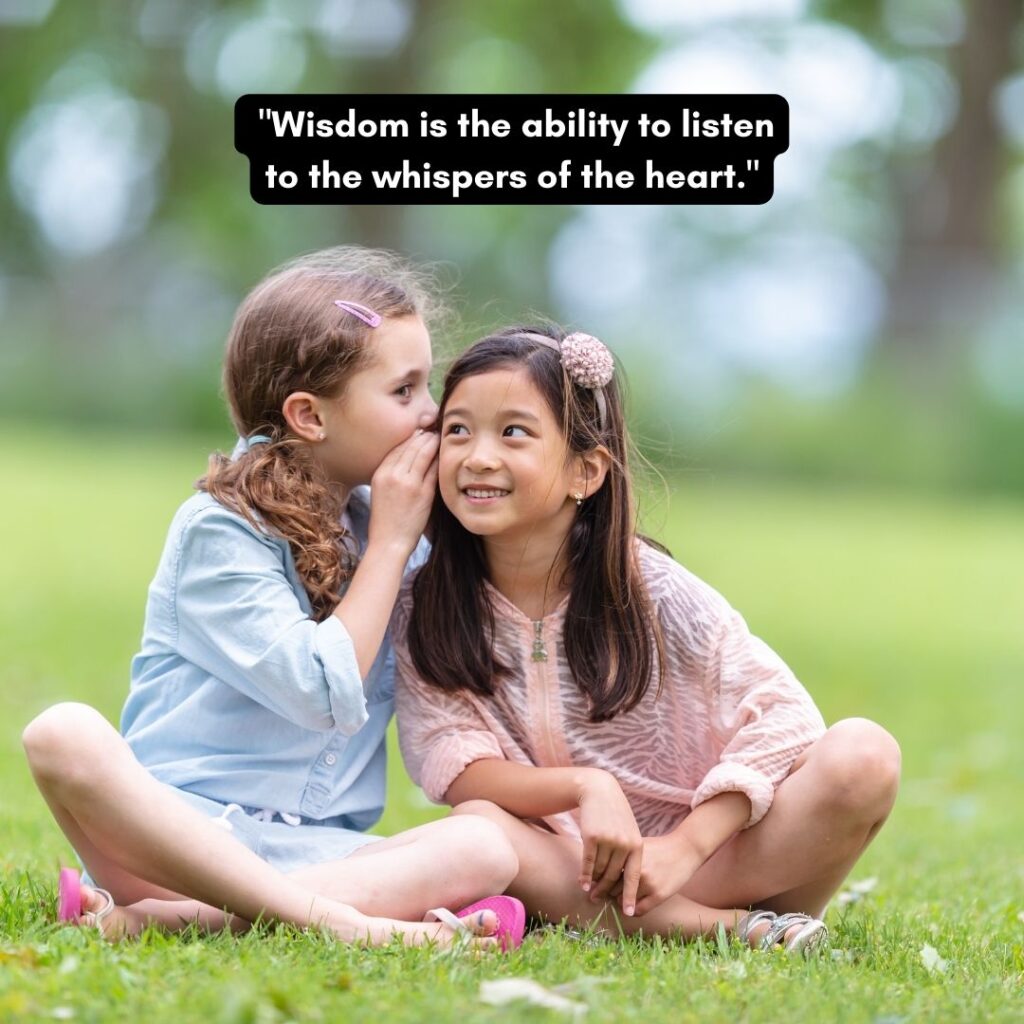 Maharishi Mahesh Yogi on wisdom as whispers