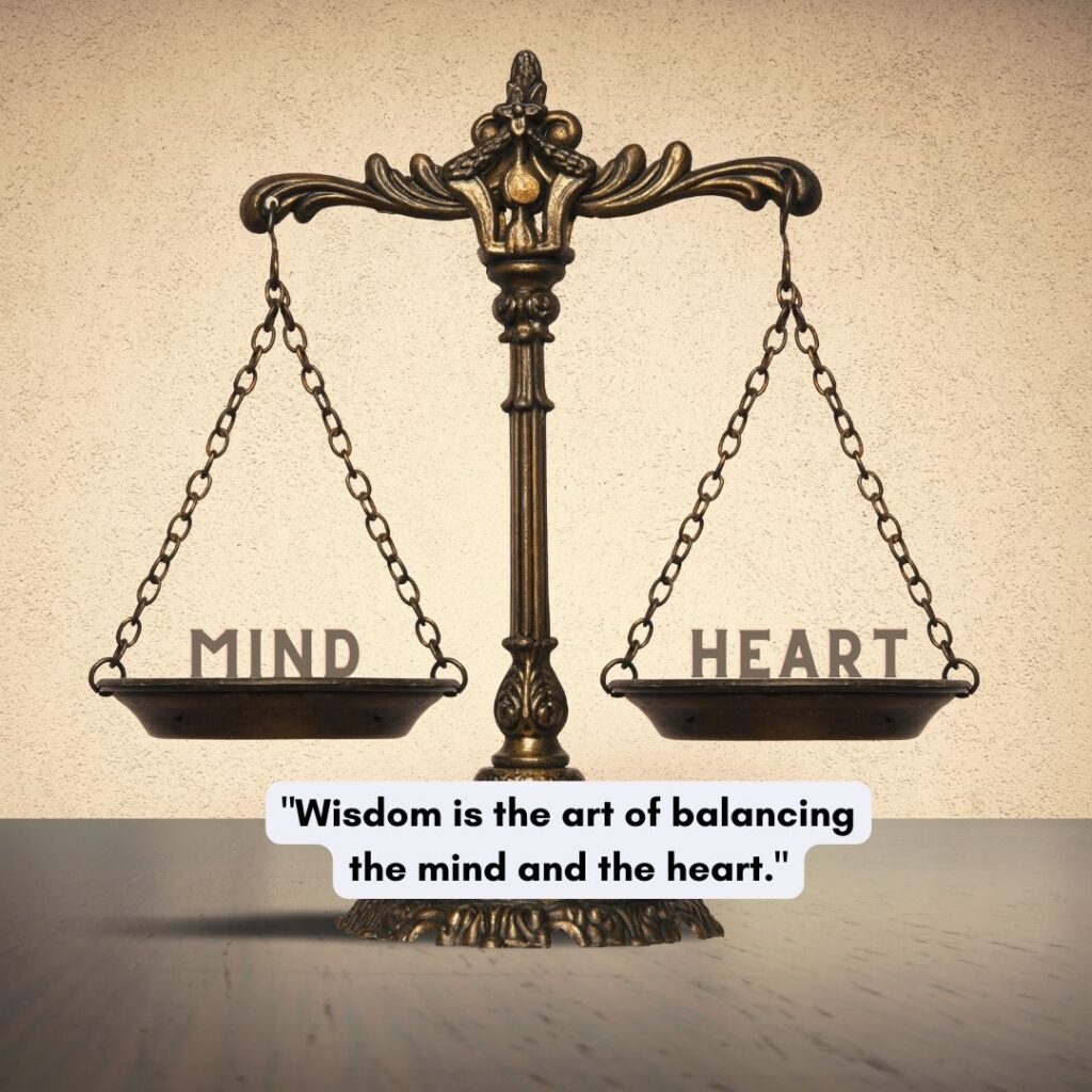 Maharishi Mahesh Yogi on wisdom as balance